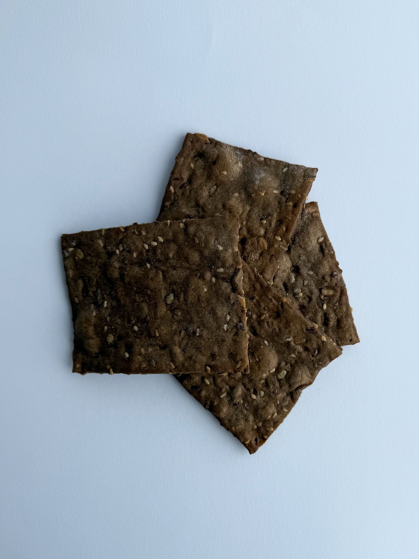 Crackers ai cereali - fatti a mano - 250 Gr