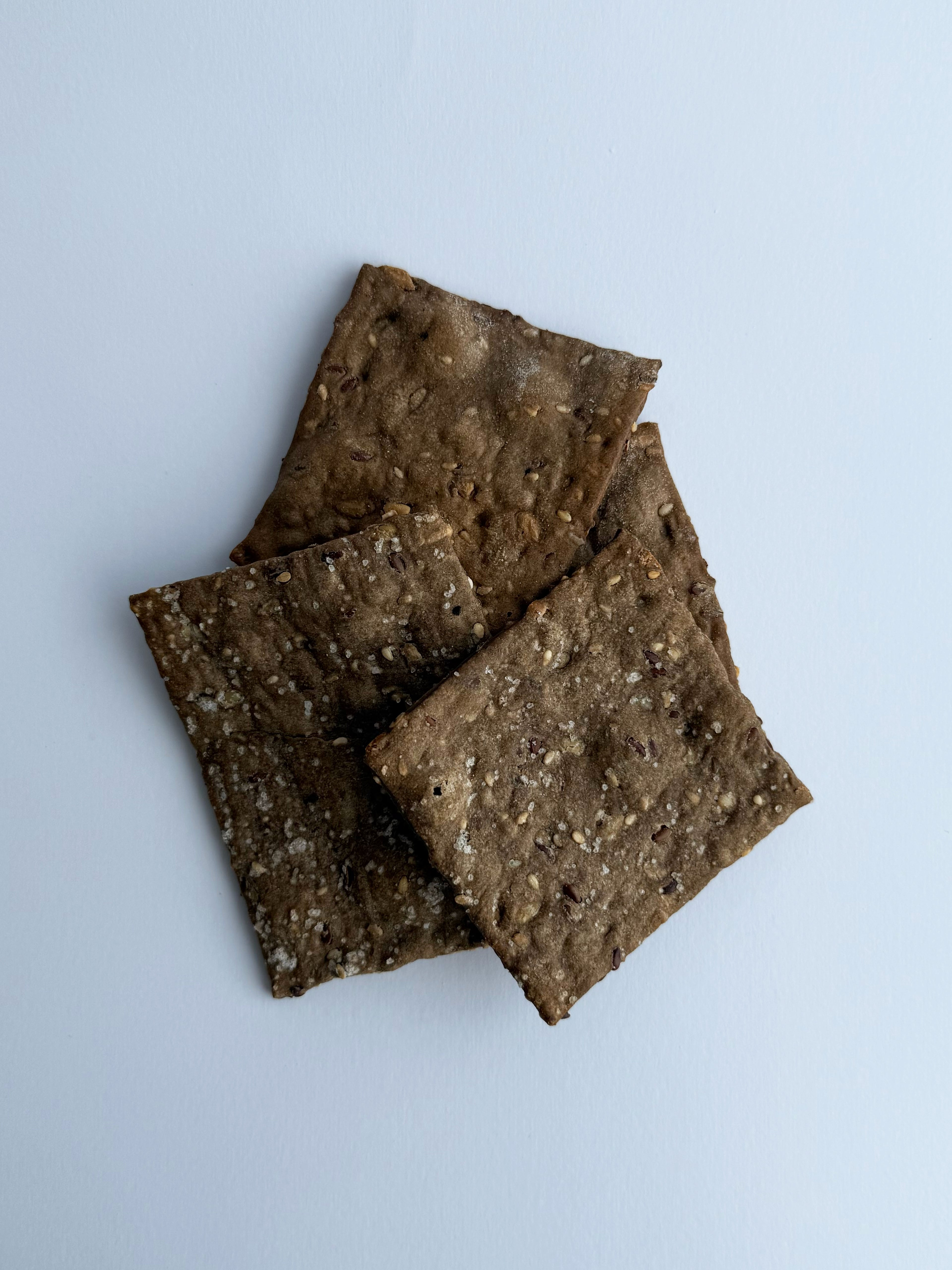 Crackers ai cereali - fatti a mano - 250 Gr
