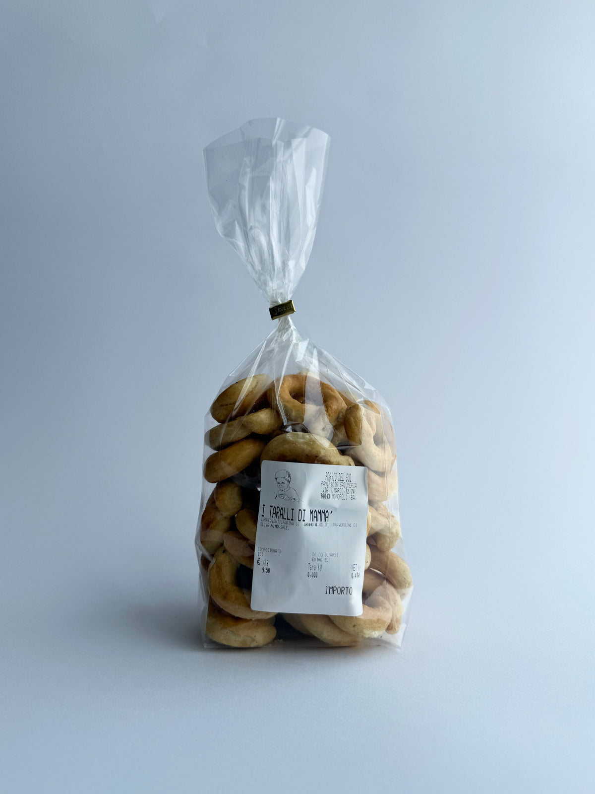 Taralli di Mammà classici fatti a mano e non bolliti – Casa Mamma'